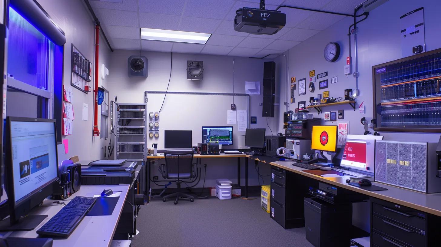 a sleek, modern hvac repair workspace showcases advanced tools like infrared thermography and digital gauges prominently displayed, emphasizing the high-tech diagnostic processes used to enhance efficiency in residential systems. a sleek, modern hvac repair workspace showcases advanced tools like infrared thermography and digital gauges prominently displayed, emphasizing the high-tech diagnostic processes used to enhance efficiency in residential systems.